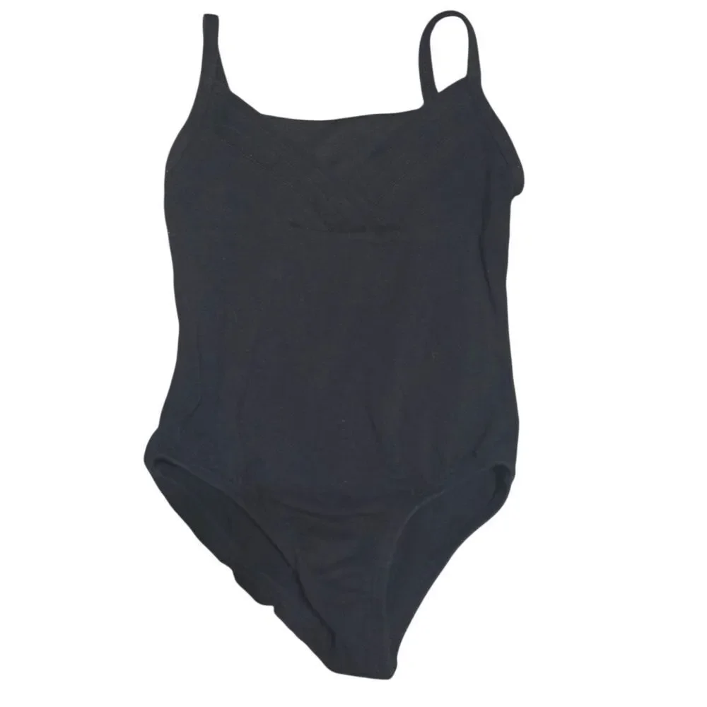 Girls Black Dance Leotards 2 Pc Bundle